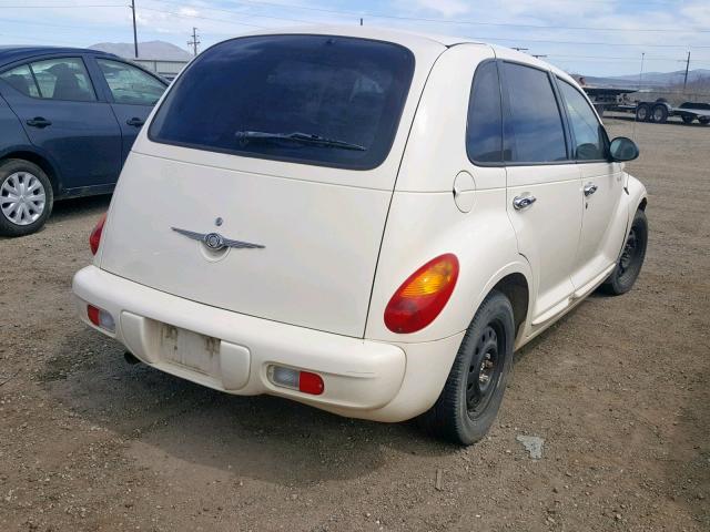 3C4FY48B04T245129 - 2004 CHRYSLER PT CRUISER WHITE photo 4