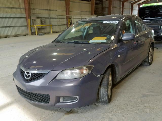 JM1BK32F771768472 - 2007 MAZDA 3 I GRAY photo 2