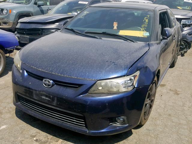 JTKJF5C79B3011811 - 2011 TOYOTA SCION TC ლურჯი ფოტო 2