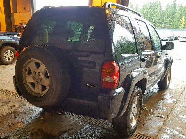 1J4GL58K73W592789 - 2003 JEEP LIBERTY LI BLACK photo 4