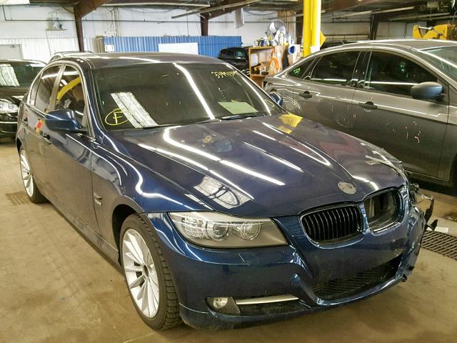 WBAPL5C52BA918224 - 2011 BMW 335 XI BLUE photo 1