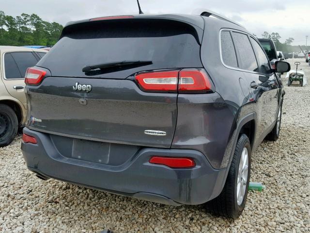 1C4PJLCB1FW770692 - 2015 JEEP CHEROKEE L GRAY photo 4