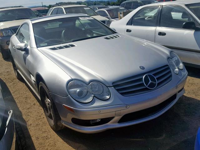 WDBSK75F54F064092 - 2004 MERCEDES-BENZ SL 500 SILVER photo 1