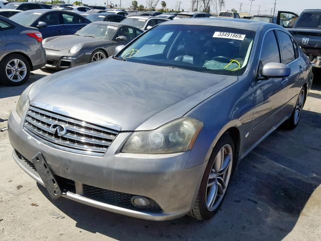 JNKAY01E46M104854 - 2006 INFINITI M35 BASE GRAY photo 2