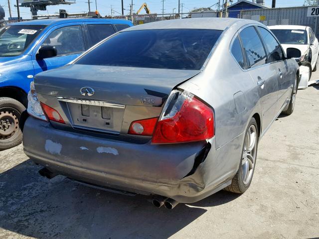 JNKAY01E46M104854 - 2006 INFINITI M35 BASE GRAY photo 4