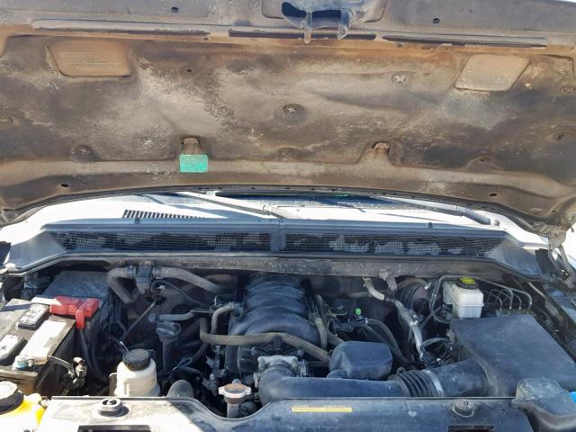 1N6BA0EK4BN318917 - 2011 NISSAN TITAN S BLACK photo 7