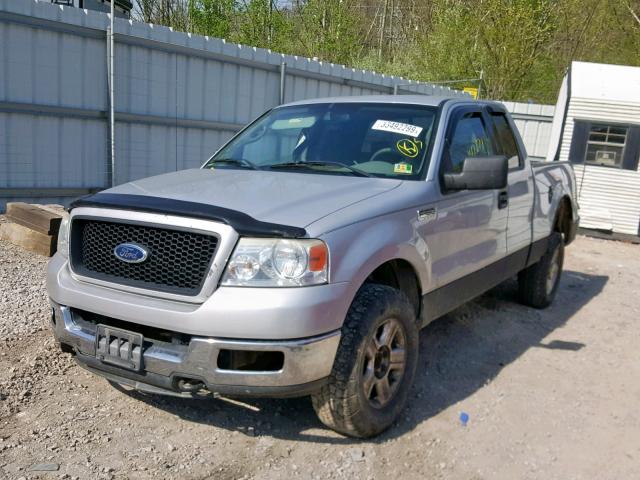 1FTPX14514NB29315 - 2004 FORD F150 SILVER photo 2