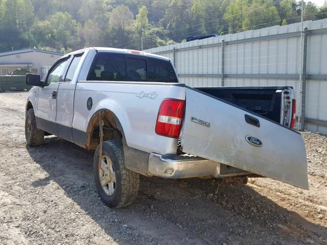 1FTPX14514NB29315 - 2004 FORD F150 SILVER photo 3