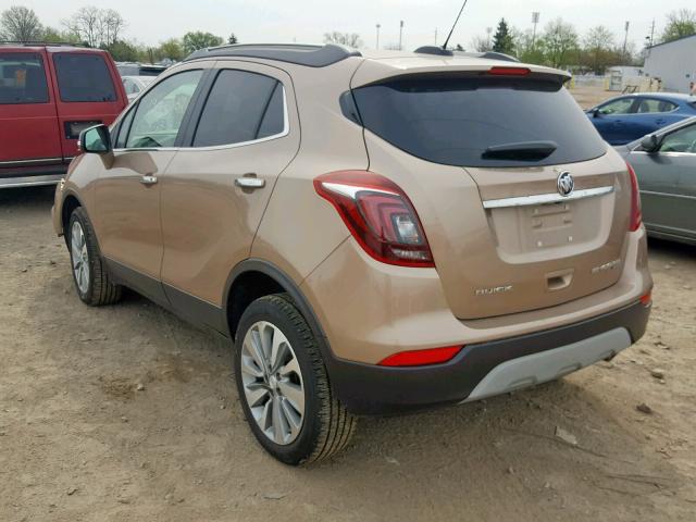 KL4CJESB1JB571731 - 2018 BUICK ENCORE PRE GOLD photo 3