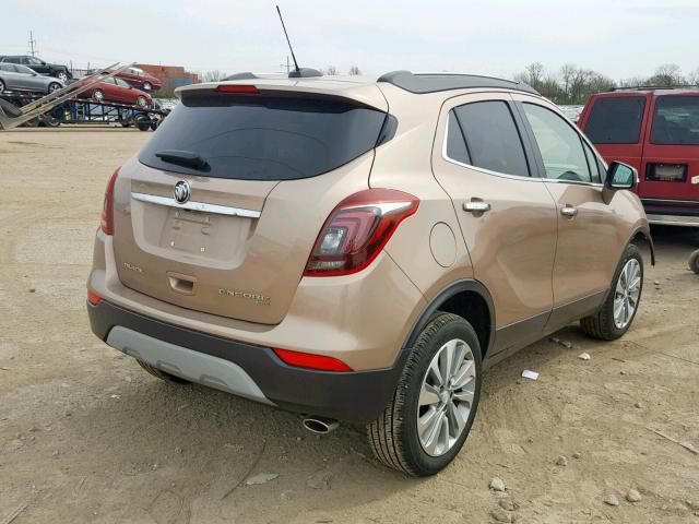 KL4CJESB1JB571731 - 2018 BUICK ENCORE PRE GOLD photo 4