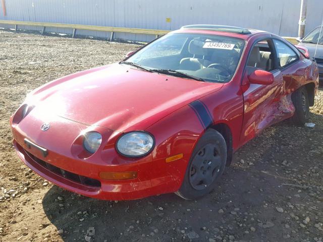 JT2AT00N7R0028617 - 1994 TOYOTA CELICA BAS RED photo 2