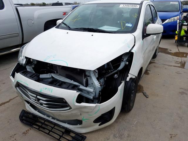 ML32F3FJ0KHF16362 - 2019 MITSUBISHI MIRAGE G4 ES  photo 2