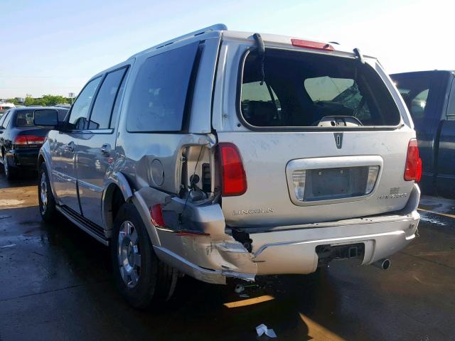 5LMFU27516LJ30221 - 2006 LINCOLN NAVIGATOR 银色 照片 3
