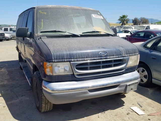 1FBSS31L3XHA34124 - 1999 FORD ECONOLINE BLUE photo 1