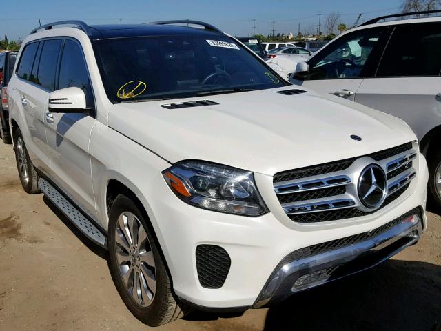 4JGDF6EE0JB166964 - 2018 MERCEDES-BENZ GLS 450 4M WHITE photo 1