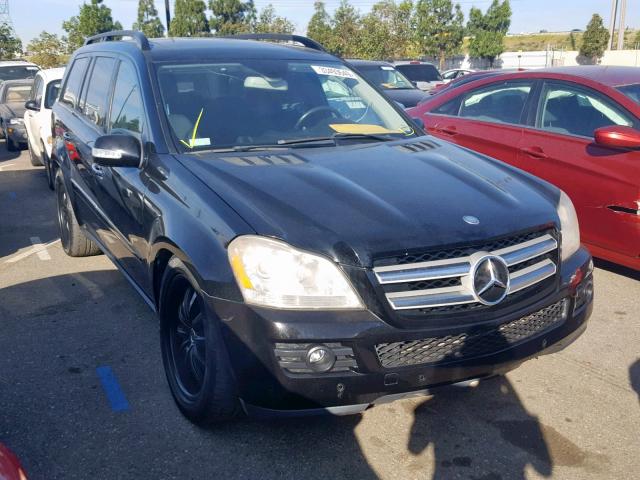 4JGBF71E17A173987 - 2007 MERCEDES-BENZ GL 450 4MA BLACK photo 1