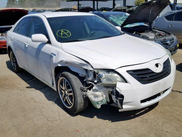 4T1BB46K79U109561 - 2009 TOYOTA CAMRY HYBR WHITE photo 1