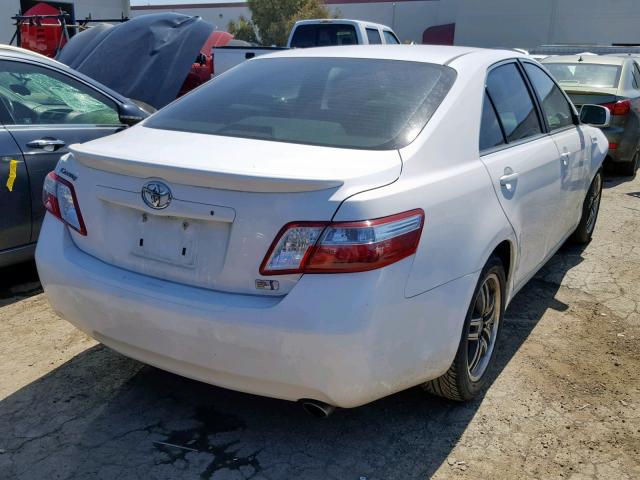 4T1BB46K79U109561 - 2009 TOYOTA CAMRY HYBR WHITE photo 4