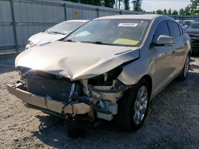 1G4GD5E34CF109464 - 2012 BUICK LACROSSE P TAN photo 2