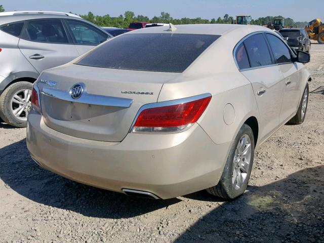 1G4GD5E34CF109464 - 2012 BUICK LACROSSE P TAN photo 4