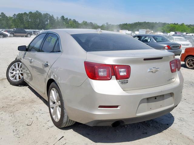 1G11H5SA1DF164238 - 2013 CHEVROLET MALIBU LTZ TAN photo 3