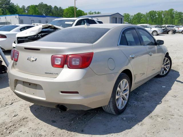 1G11H5SA1DF164238 - 2013 CHEVROLET MALIBU LTZ TAN photo 4