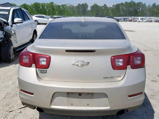 1G11H5SA1DF164238 - 2013 CHEVROLET MALIBU LTZ TAN photo 9