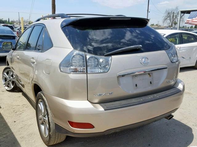 JTJHW31UX60032805 - 2006 LEXUS RX 400 GOLD photo 3