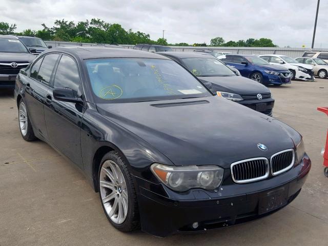 WBAGL63423DP66846 - 2003 BMW 745 I BLACK photo 1