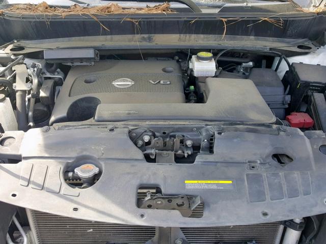 5N1AR2MM7DC612862 - 2013 NISSAN PATHFINDER WHITE photo 7