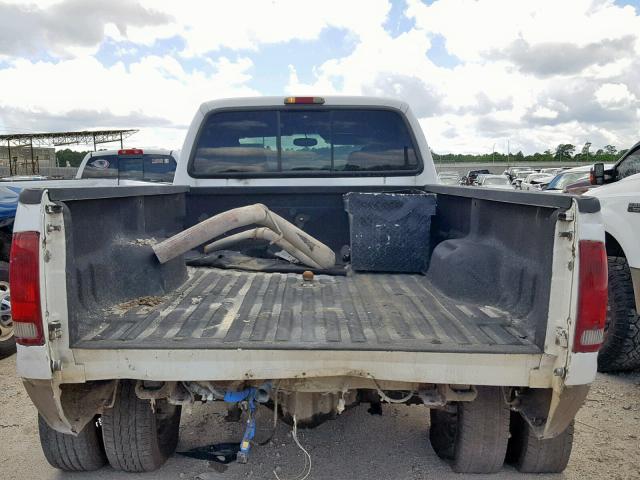 1FTWW33P15EB19690 - 2005 FORD F350 SUPER WHITE photo 9