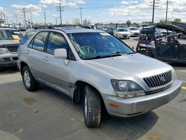 JT6HF10U8Y0140634 - 2000 LEXUS RX 300 SILVER photo 1