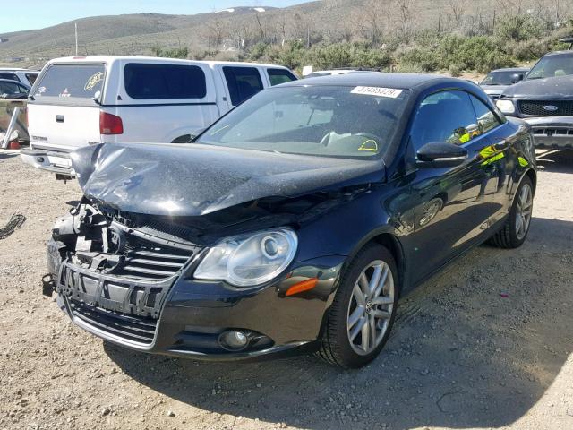 WVWFA71F29V005669 - 2009 VOLKSWAGEN EOS LUX Чорний фото 2