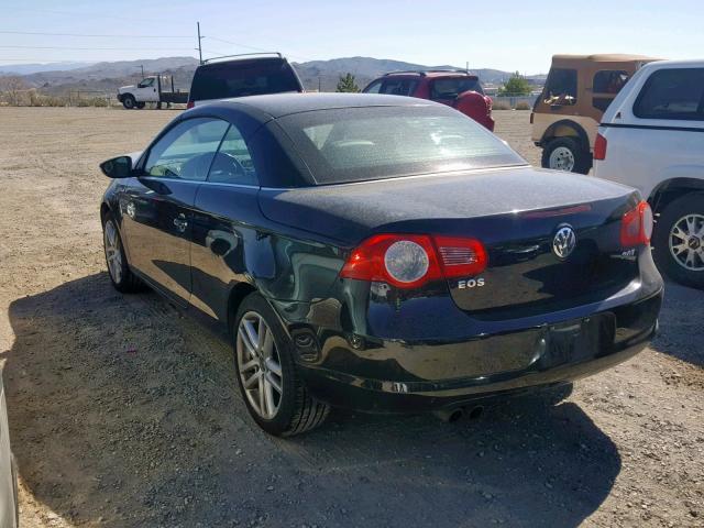 WVWFA71F29V005669 - 2009 VOLKSWAGEN EOS LUX Чорний фото 3