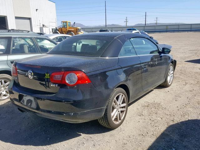 WVWFA71F29V005669 - 2009 VOLKSWAGEN EOS LUX Чорний фото 4