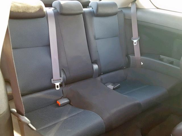 JTKDE177960141257 - 2006 TOYOTA SCION TC გრაფიტი ფოტო 6