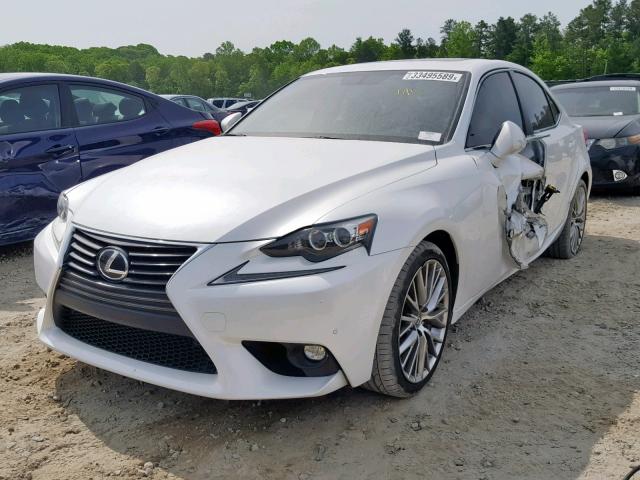 JTHBA1D20G5021045 - 2016 LEXUS IS 200T WHITE photo 2