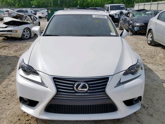 JTHBA1D20G5021045 - 2016 LEXUS IS 200T WHITE photo 9