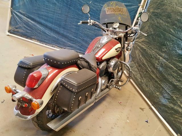 JH2RC4466WM004633 - 1998 HONDA VT750 CD2 红色 照片 4