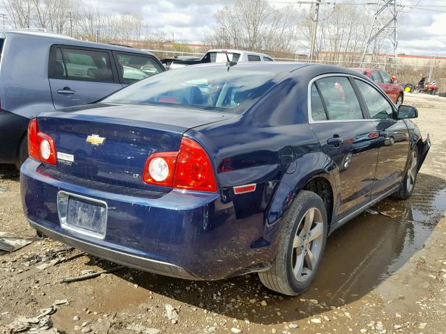 1G1ZJ57B89F255023 - 2009 CHEVROLET MALIBU 2LT BLUE photo 4