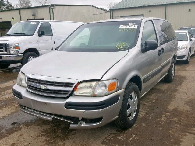 1GNDX03E54D224245 - 2004 CHEVROLET VENTURE SILVER photo 2