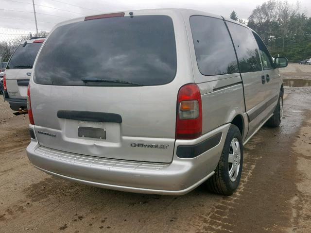 1GNDX03E54D224245 - 2004 CHEVROLET VENTURE SILVER photo 4