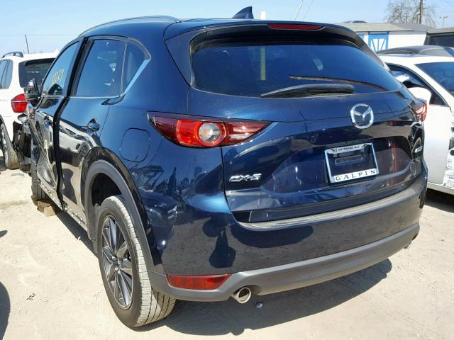 JM3KFACM6J1353065 - 2018 MAZDA CX-5 TOURI BLUE photo 3