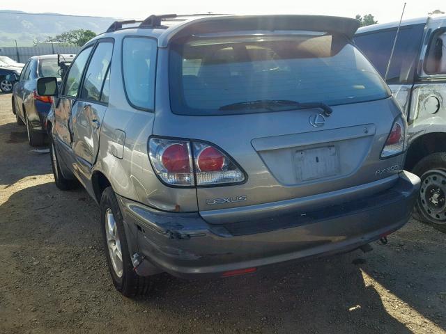 JTJHF10UX10217919 - 2001 LEXUS RX 300 GRAY photo 3