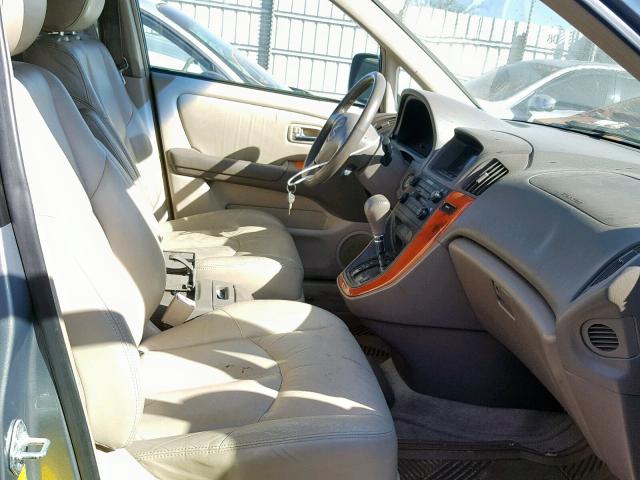 JTJHF10UX10217919 - 2001 LEXUS RX 300 GRAY photo 5