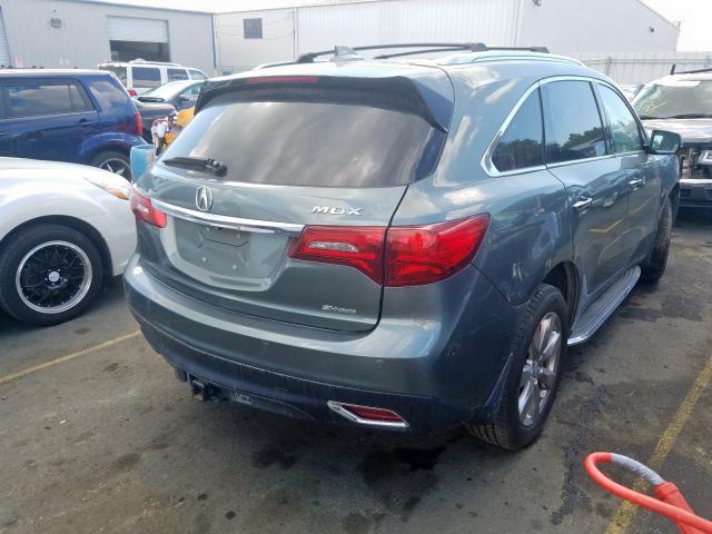 5FRYD4H84EB032675 - 2014 ACURA MDX ADVANCE  photo 4