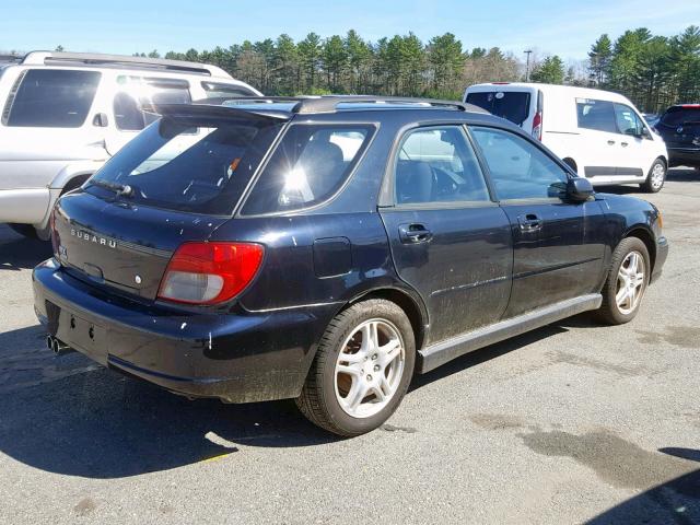 JF1GG29622H803724 - 2002 SUBARU IMPREZA WR BLACK photo 4