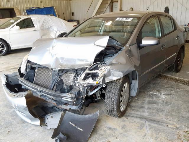 3N1AB6AP5AL658658 - 2010 NISSAN SENTRA 2.0 SILVER photo 2