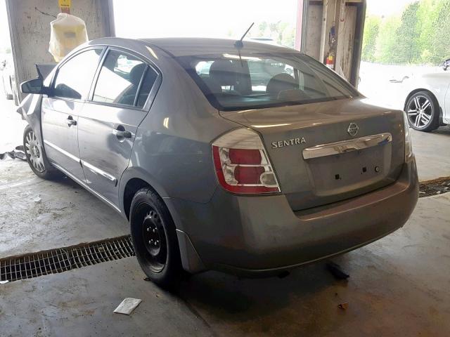 3N1AB6AP5AL658658 - 2010 NISSAN SENTRA 2.0 SILVER photo 3