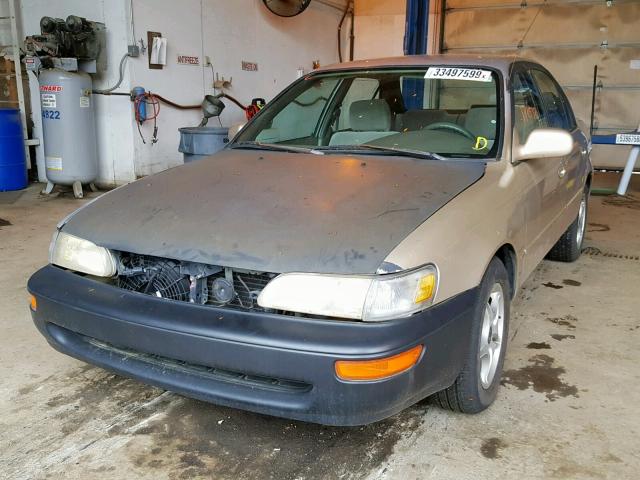 1NXBB02EXTZ450341 - 1996 TOYOTA COROLLA DX TAN photo 2